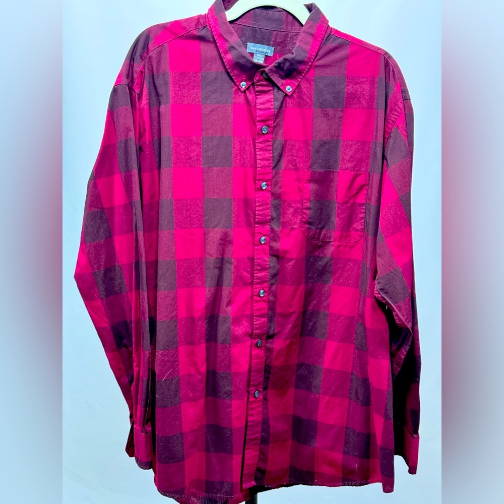 Men’s Van Heusen XXL long sleeve button up shirt